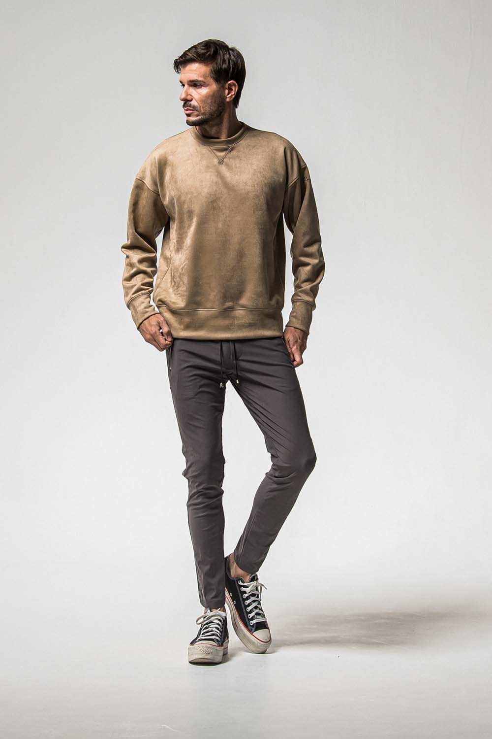 SUEDE DROP TRINER / スウェード ドロップ トレーナー