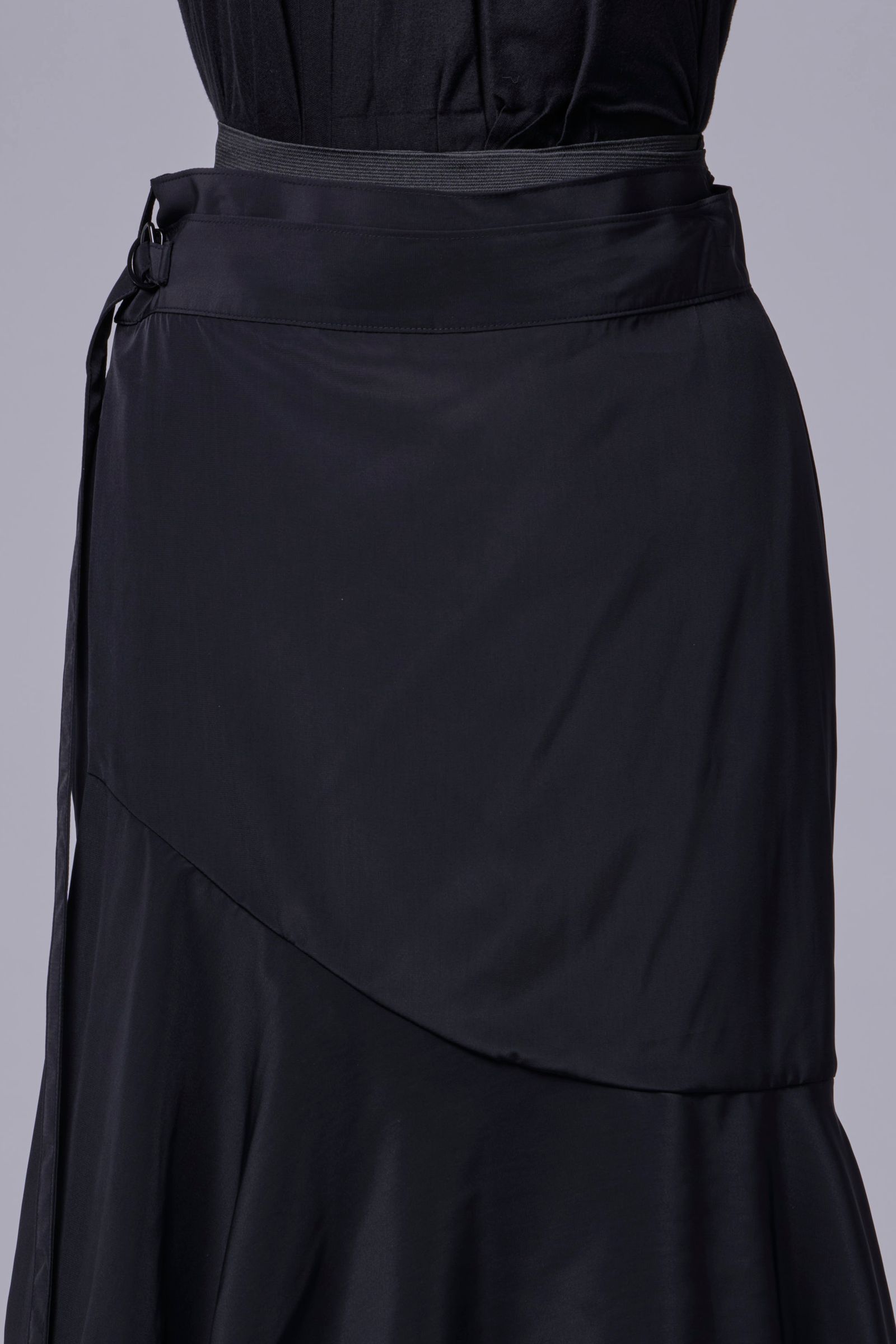 Eco Decine Wrap Frill Skirt / ラップ フリルスカート