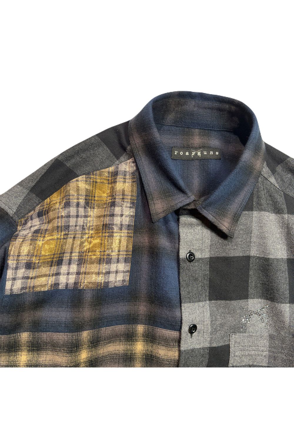 MULTI CHECK SH CRY / マルチ チェック シャツ / クリスタルクロスガン