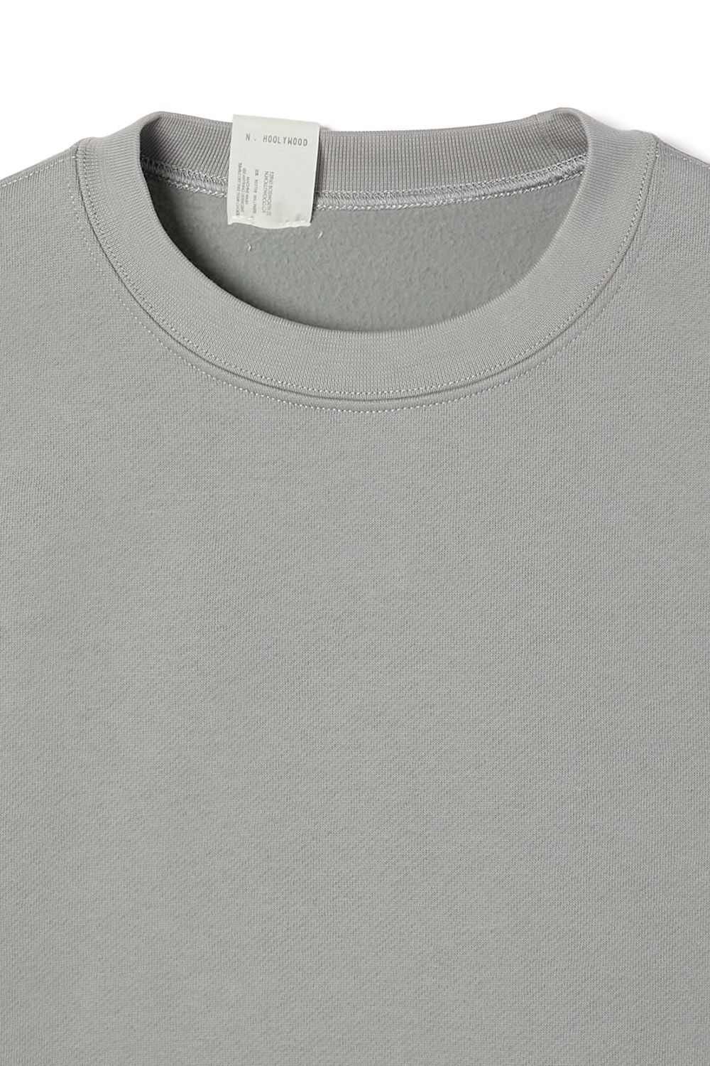 N.HOOLYWOOD TEST PRODUCT EXCHANGE SERVICE CREWNECK SWEATSHIRT  / エヌハリウッド テストプロダクトエクスチェンジサービス クルーネックスウェットシャツ