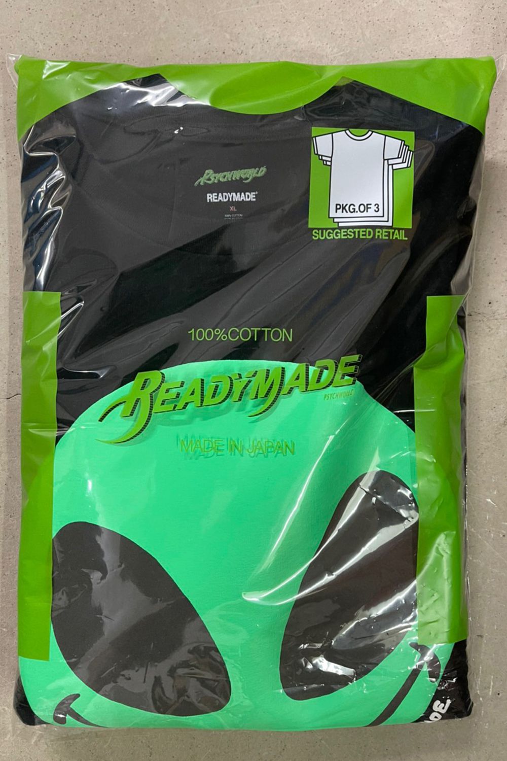 READYMADE - READYMADE × PSYCHWORLD 3PACK TEE / レディメイド × サイコワールド スリー パック ティー  | laid-back