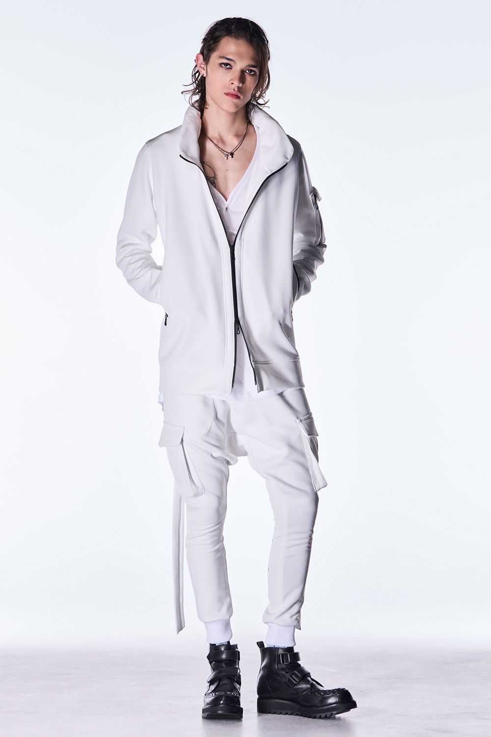 Double Knit Jersey Sarrouel Pants / ダブル ニット ジャージ サルエル パンツ