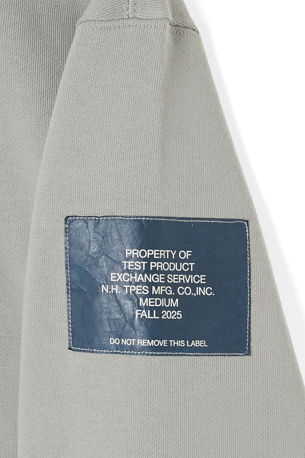 N.HOOLYWOOD TEST PRODUCT EXCHANGE SERVICE CREWNECK SWEATSHIRT  / エヌハリウッド テストプロダクトエクスチェンジサービス クルーネックスウェットシャツ