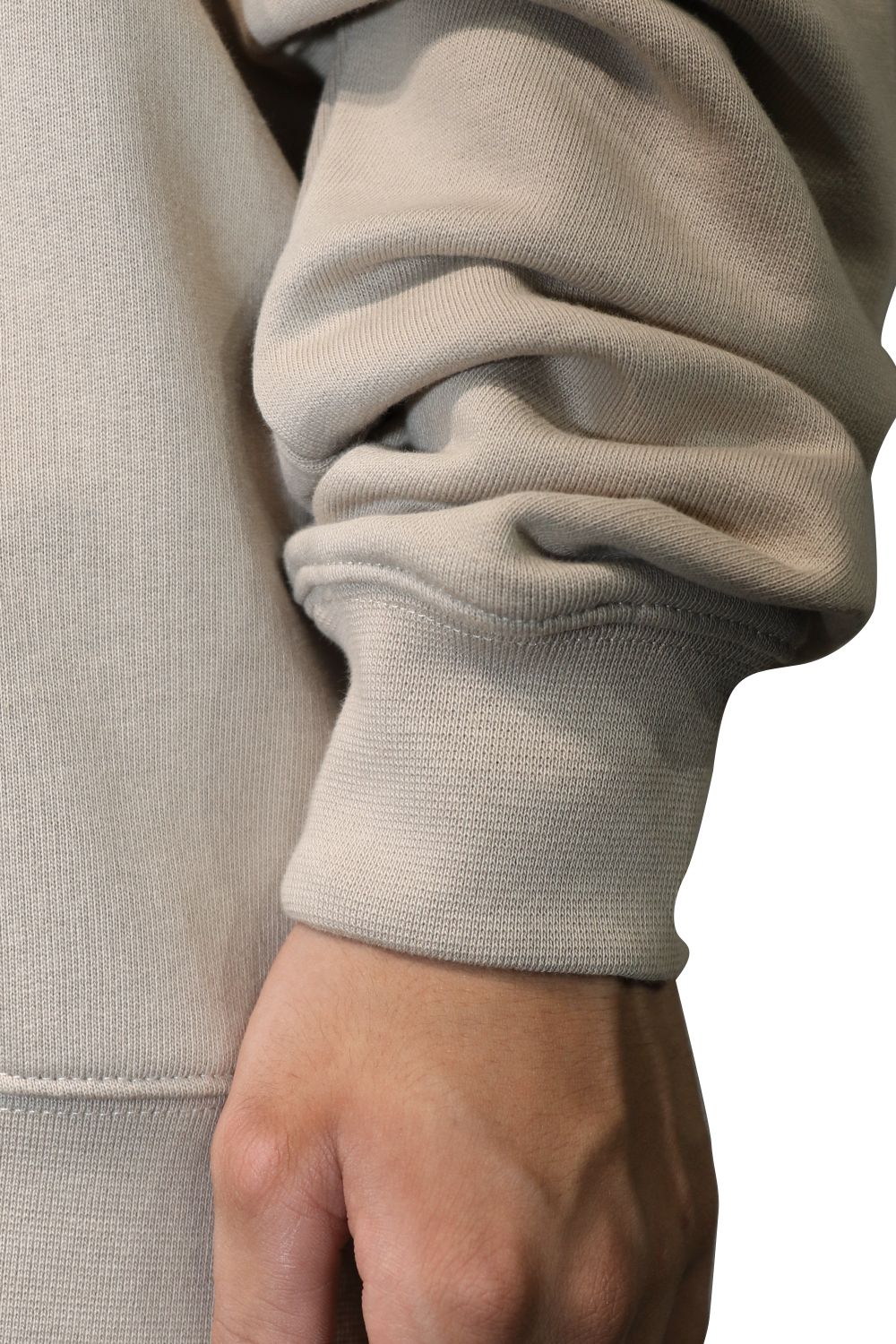 CREW NECK SWEATSHIRT With BRUSHSTROKE LOGO