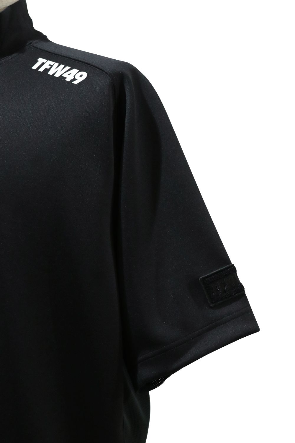 MOCK NECK SIDE MESH T / モック ネック サイドメッシュ ティー