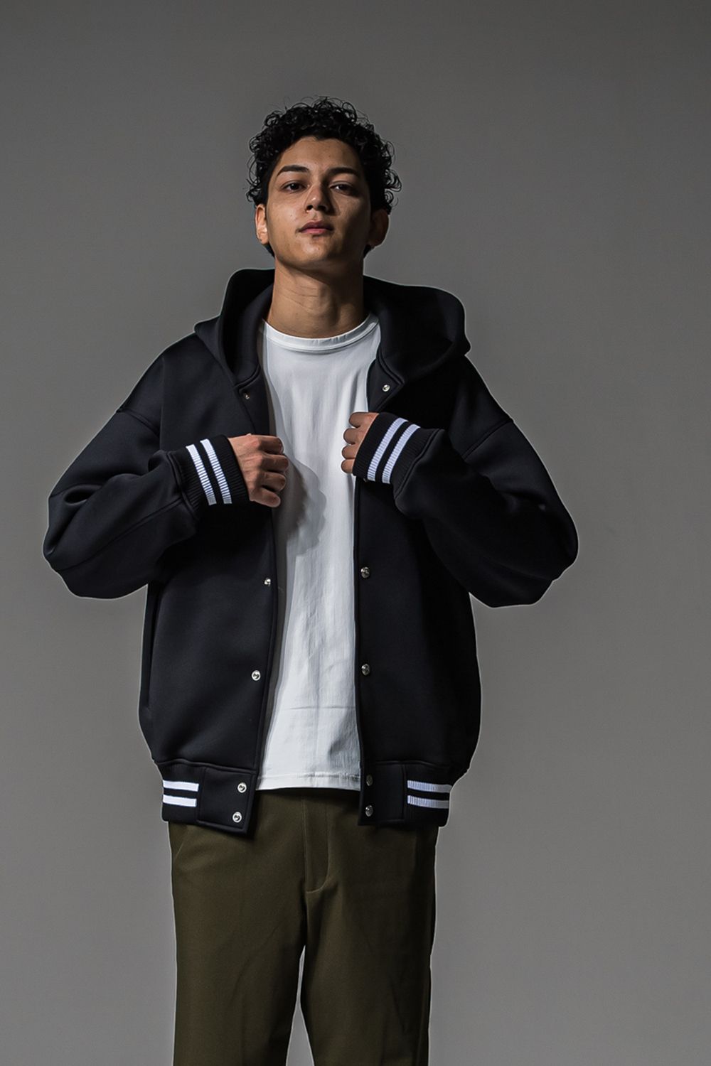 HD VARSITY HOODIE / ヘビーダンボール バーシティーフーディー