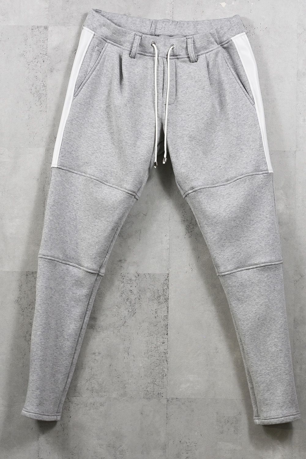 VELOURS FLEECE JT PT /  ベロア フリース 1タック ライン パンツ