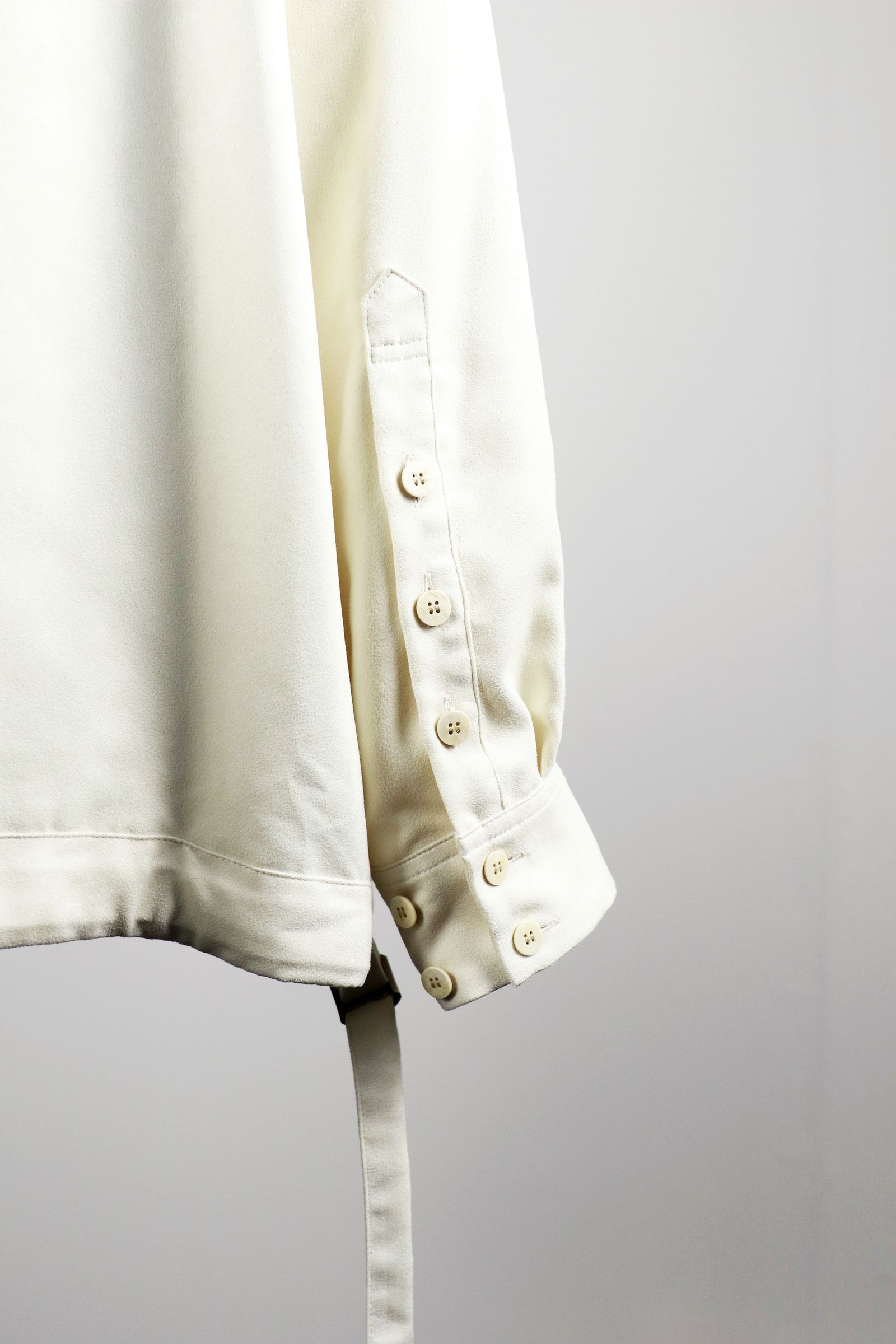 Eco suede shirt BL  / エコ スエード シャツ ブルゾン