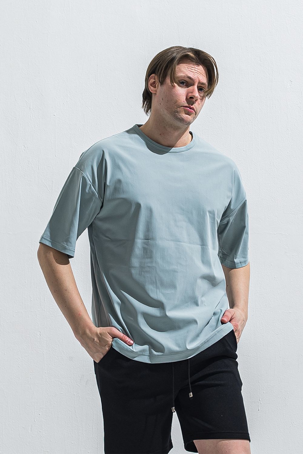 NYLON OVER TEE / ナイロン オーバーサイズ Tシャツ