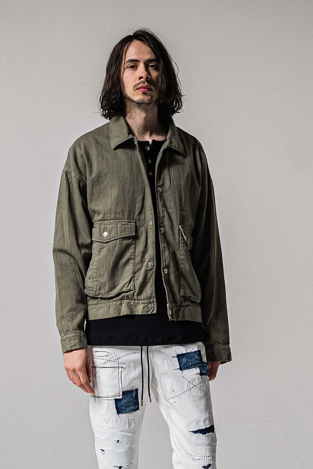 LDENIM AG FLIGHT JK / ライトデニム AG フライト ジャケット