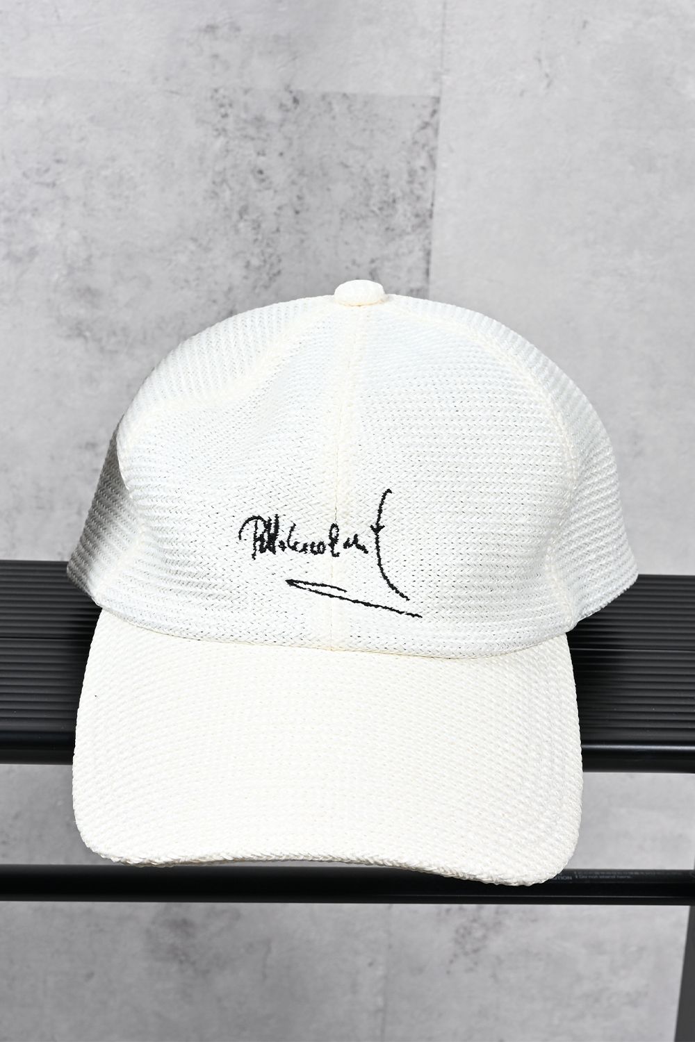 SIGN STRAW MESH CAP / ストローメッシュ ローキャップ