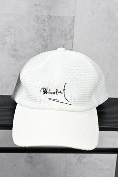 SIGN STRAW MESH CAP / ストローメッシュ ローキャップ