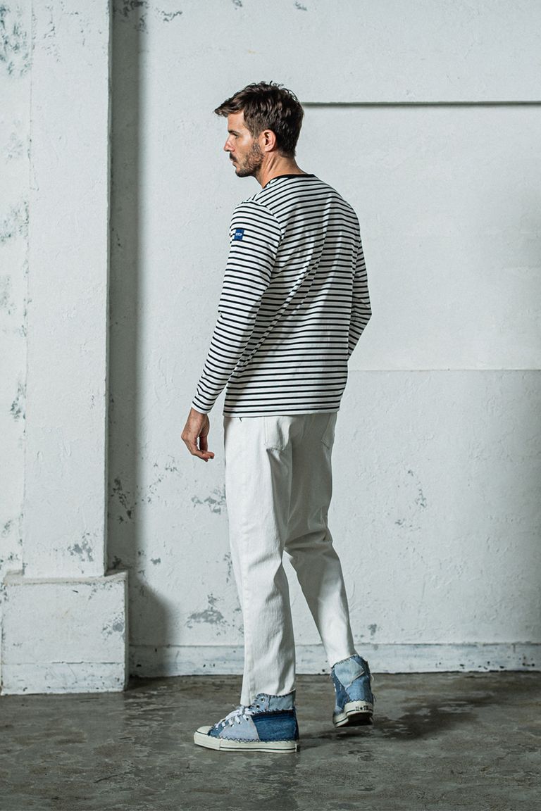 RESOUND CLOTHING - EX DENIM JERSEY WIDE PT / EXデニムジャージ 