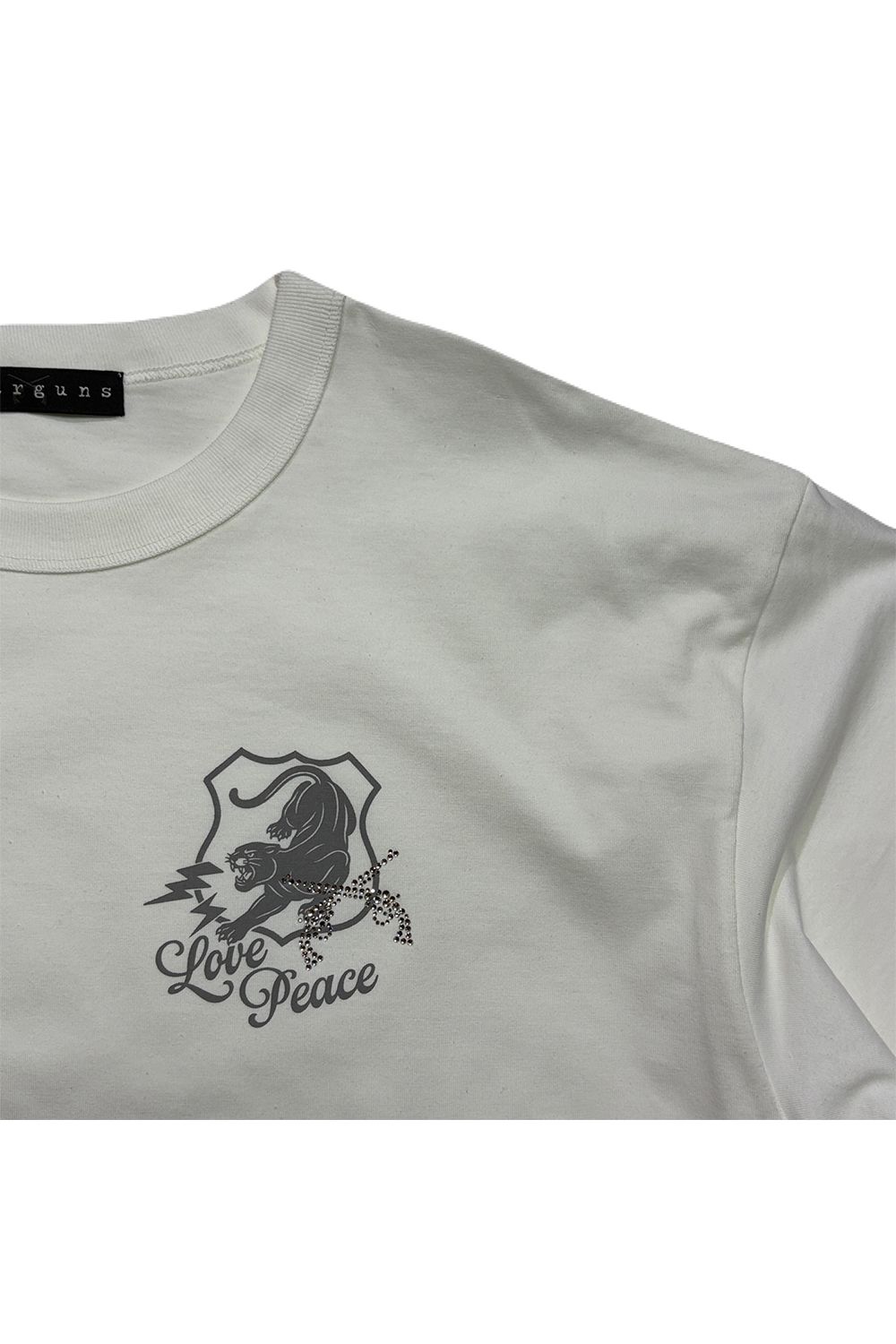 ORG/CO L/TEE PANTHER / オーガニックコットン パンサーエンブレム ロングスリーブ Tシャツ