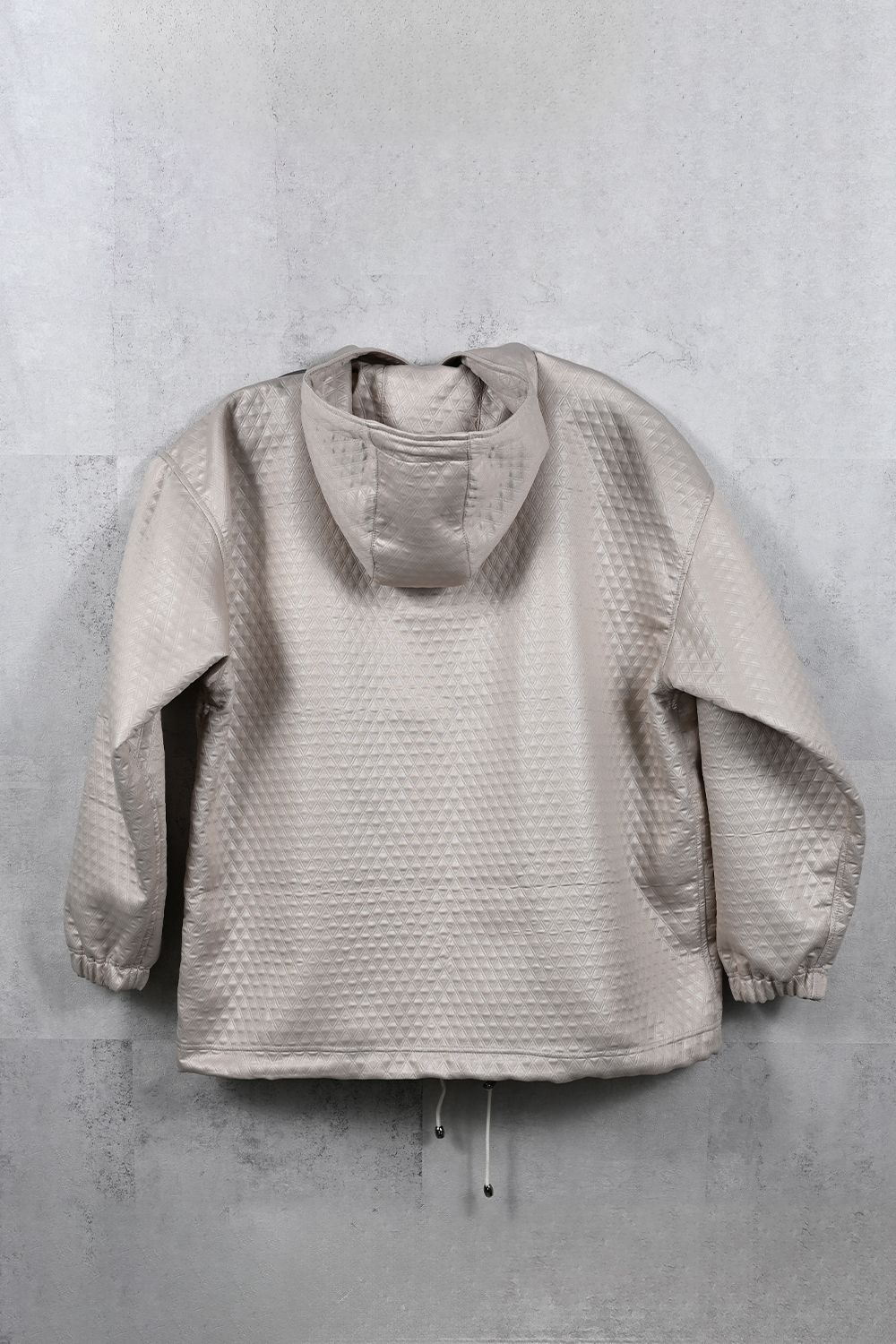 QUILTING COACH HOODIE / キルティング コーチジャケットパーカー