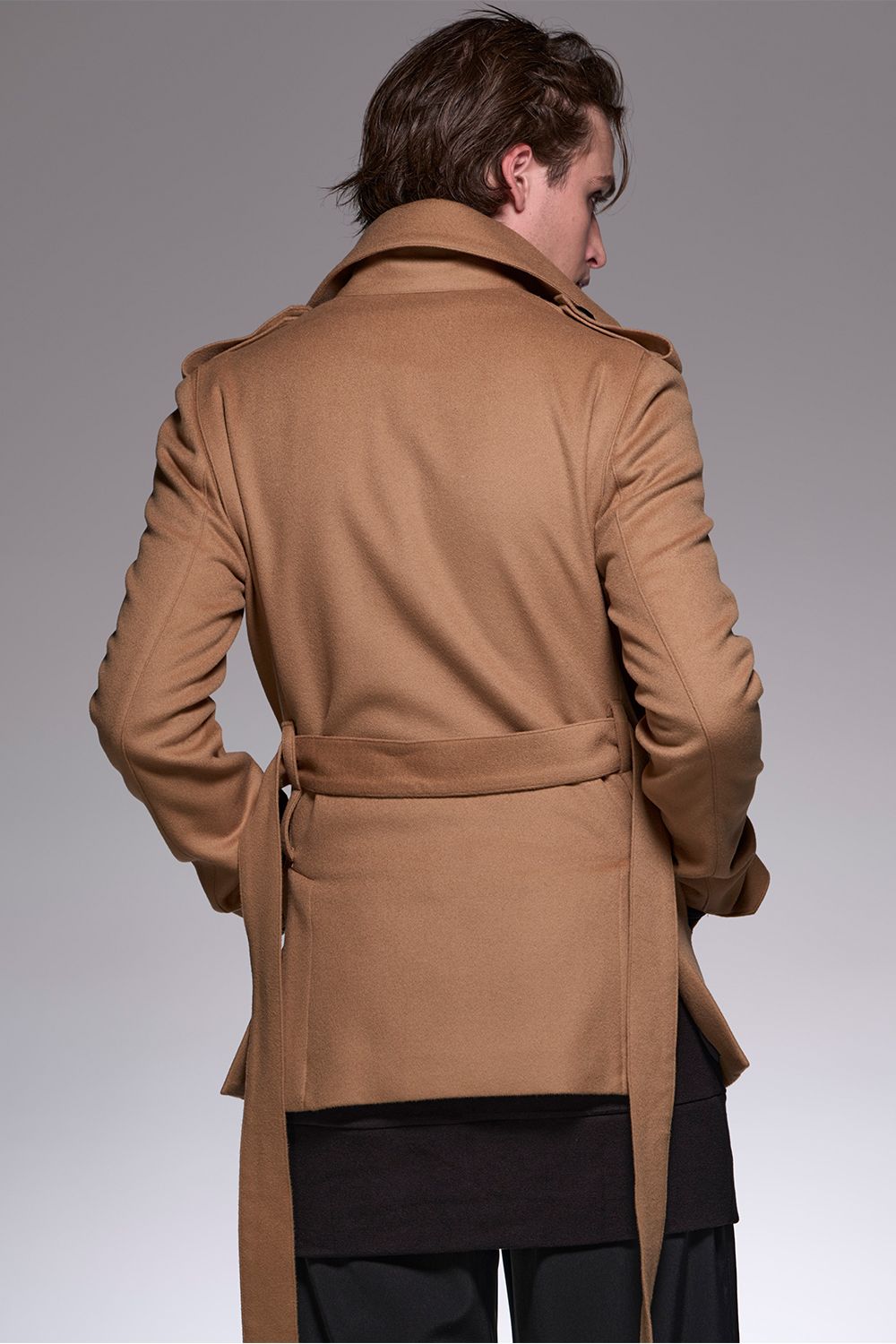 Cashmere Beaver Safari Jacket / カシミアビーバーサファリジャケット