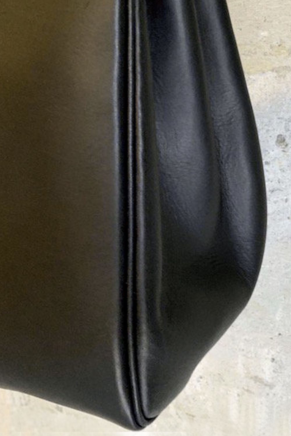 M.U.L. - TOTE(L) BLACK × S/SILIVER METAL - Hair Calf