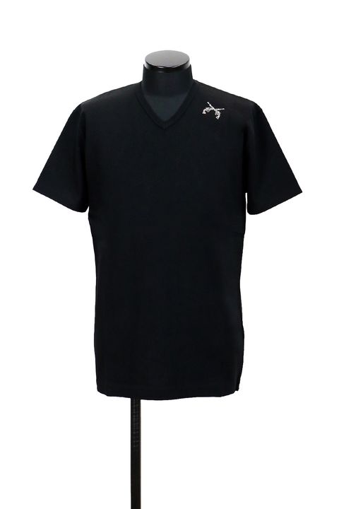 ARCHIVE SMALL CROSSGUNS T-SHIRT / アーカイブ スモール クロスガン Vネック Tシャツ