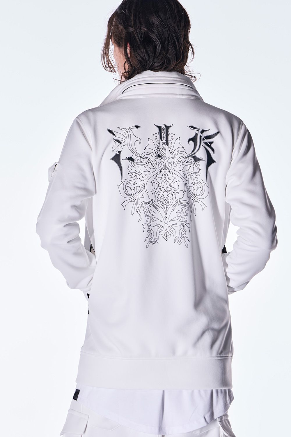 Double Knit Jersey Stand Collar Blouson / ダブル ニット ジャージ スタンドカラー ブルゾン