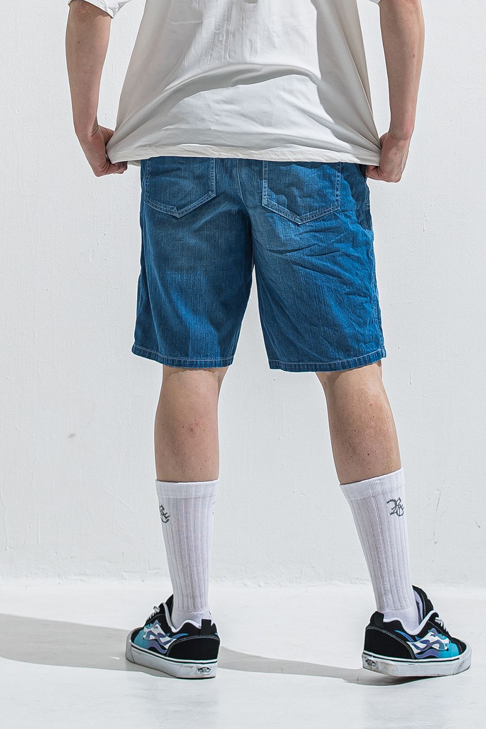 DOUBLE KNEE SHORTS / ダブルニー ショーツ