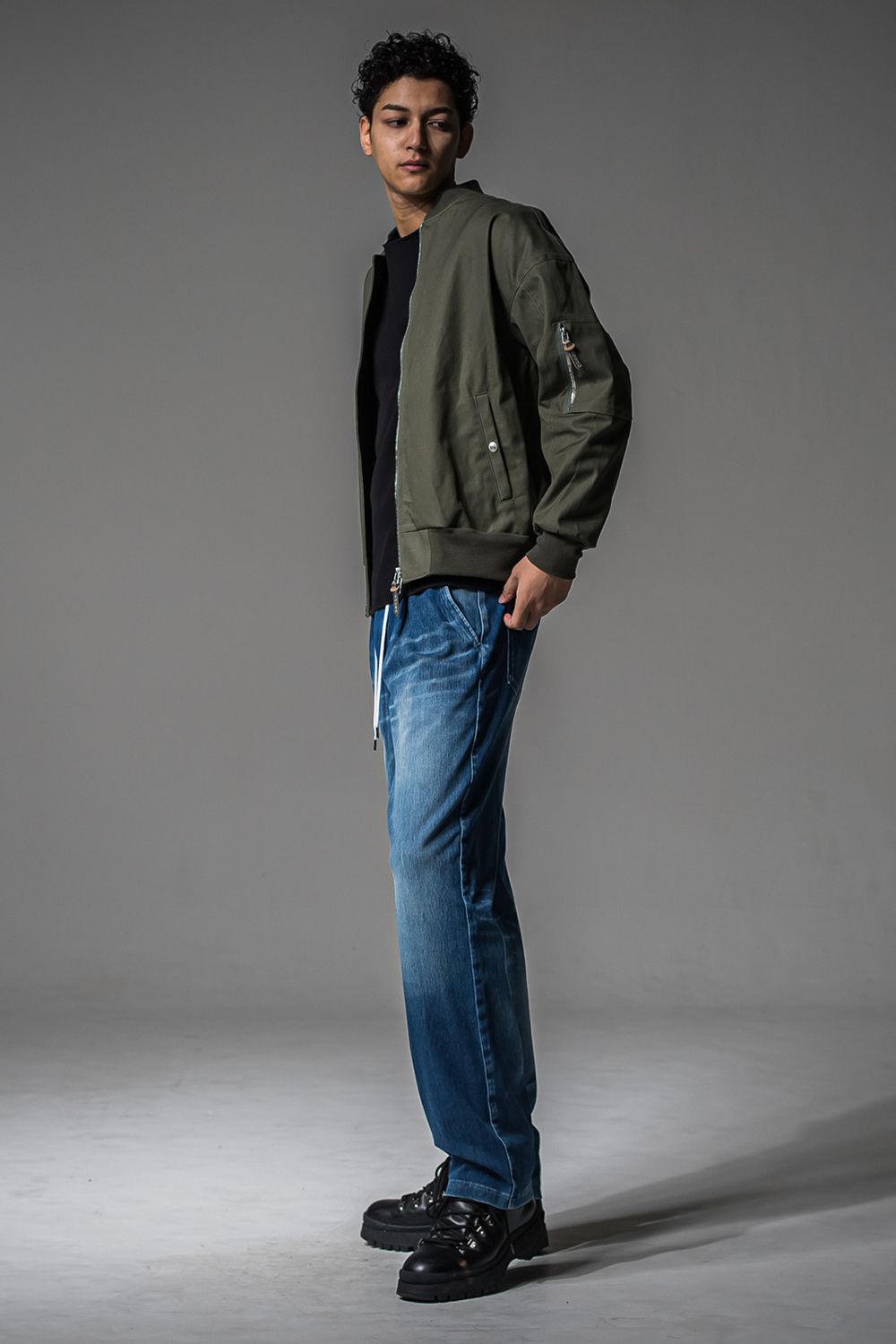 CUTOFF RAIL LONG SLEEVE / カットオフ ロングスリーブ