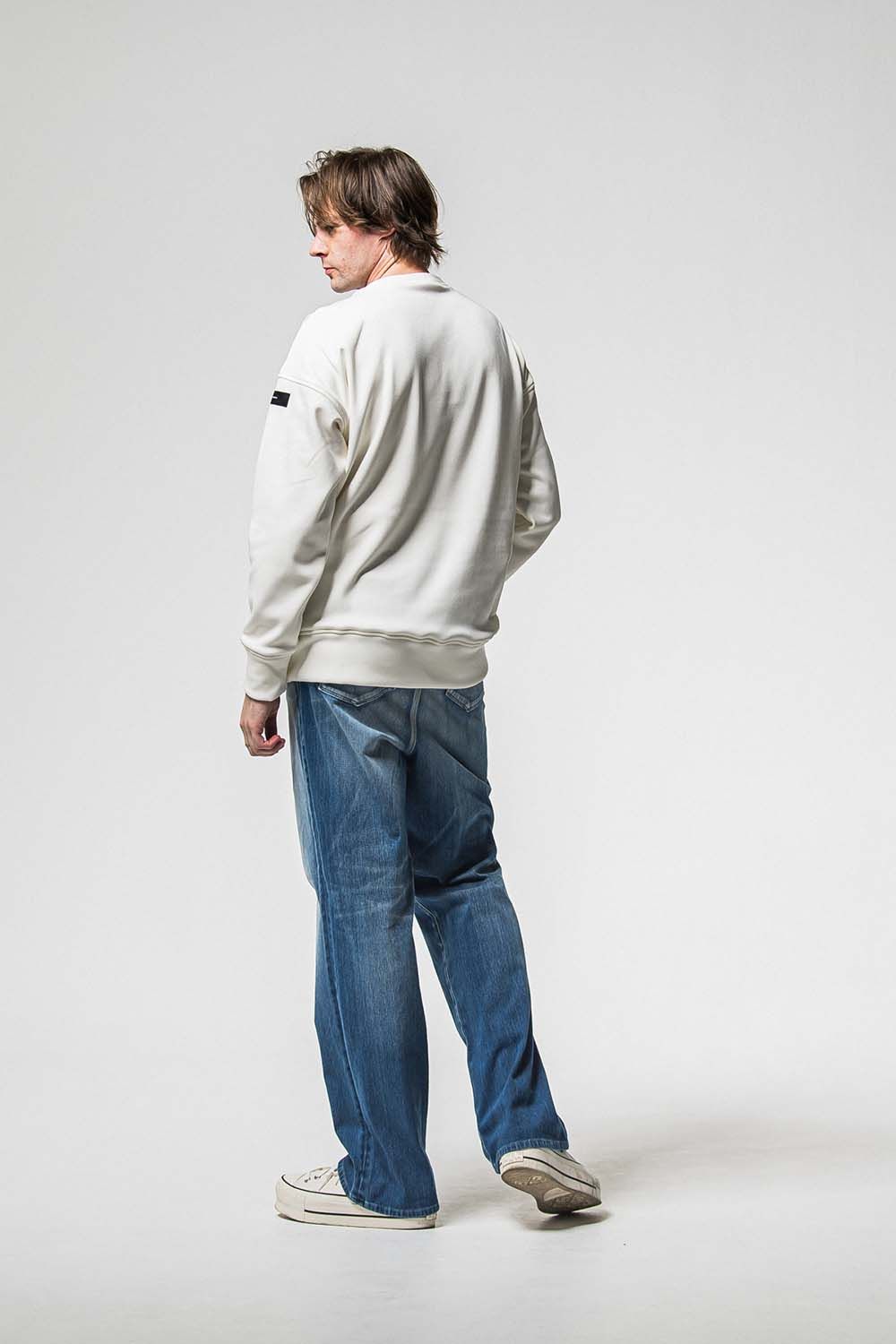 FRIDAY OLD COVER VELOURS FLEECE TRAINER / フライデー オールドカバー ベロア フリース トレーナー