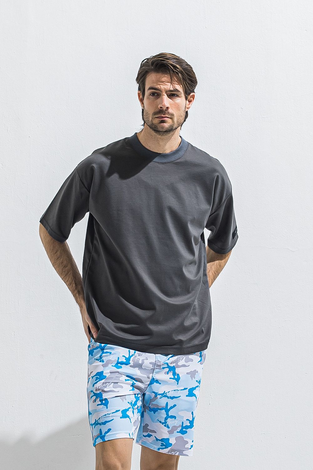 REV MESH OVER TEE / リバーシブル メッシュ オーバーサイズ Tシャツ