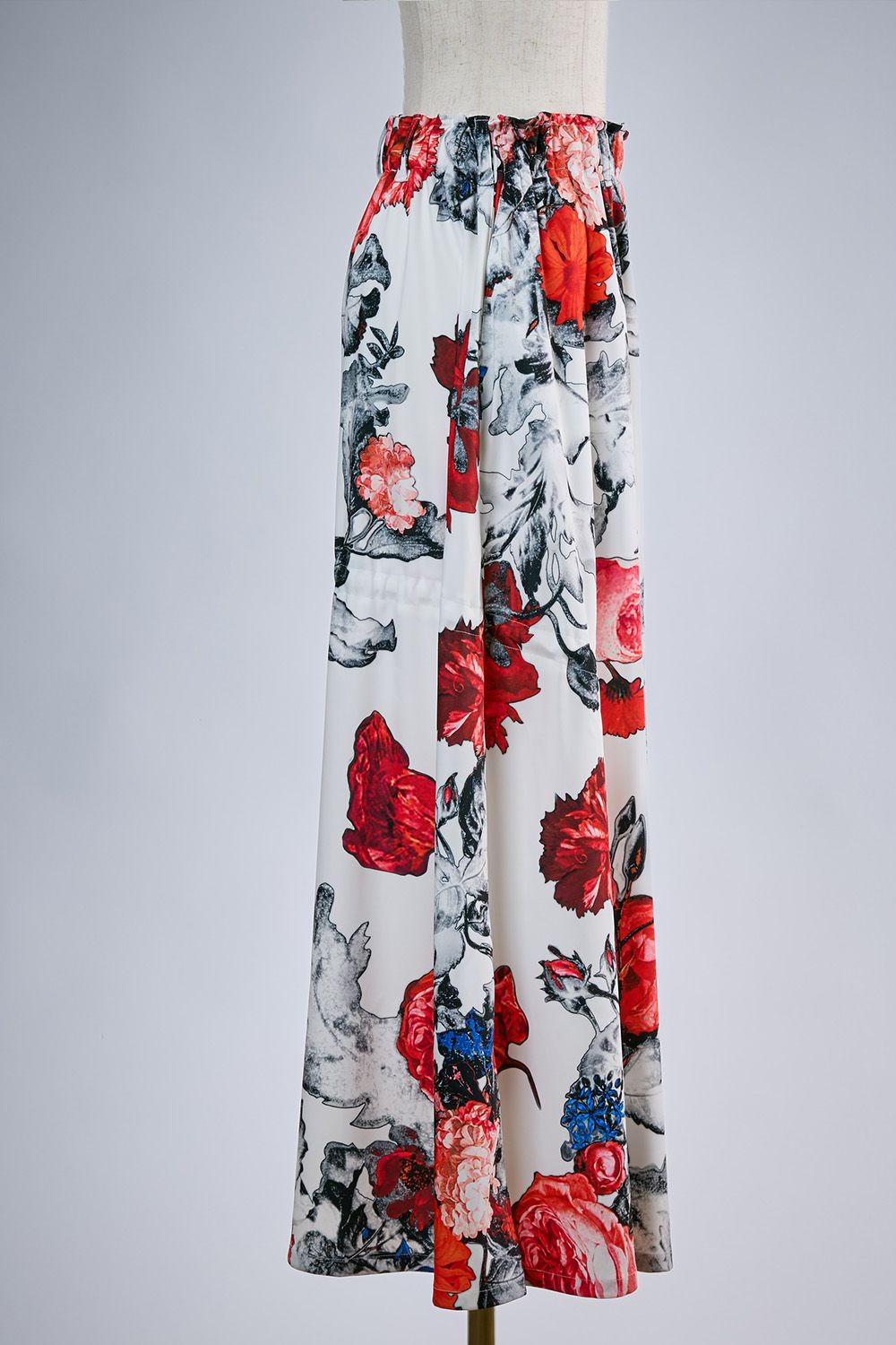 THE ONENESS-FLORA Shirring Skirt / ザワンネス フローラ シャーリング スカート