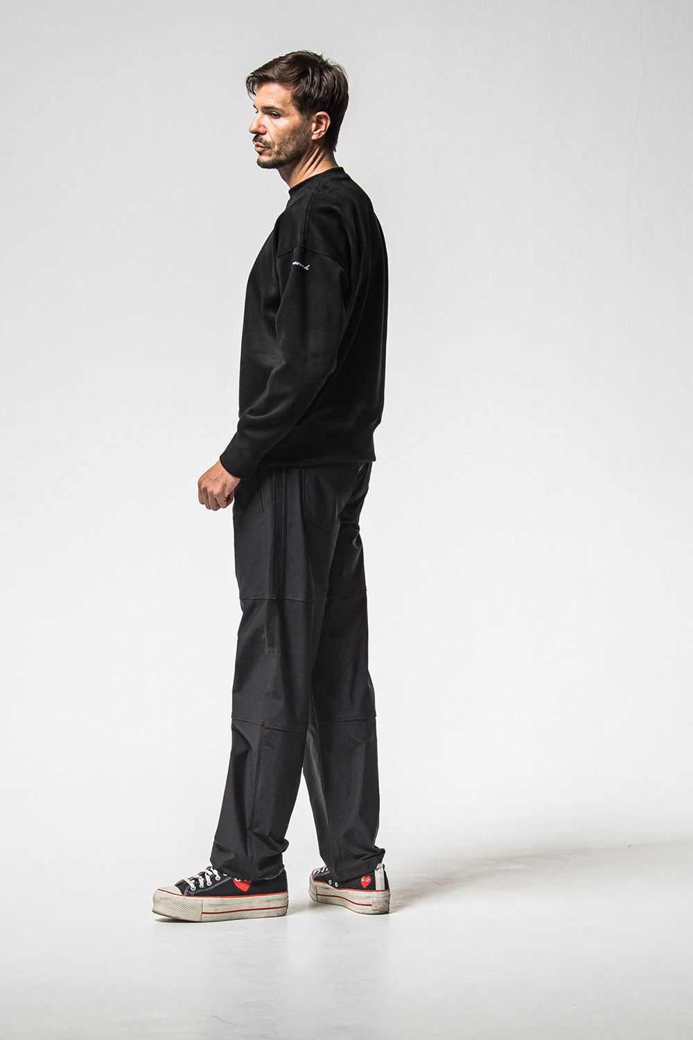 JOHNSON LINE HEAT WIDE TUCK PANTS / ジョンソン ヒート ワイドタックパンツ