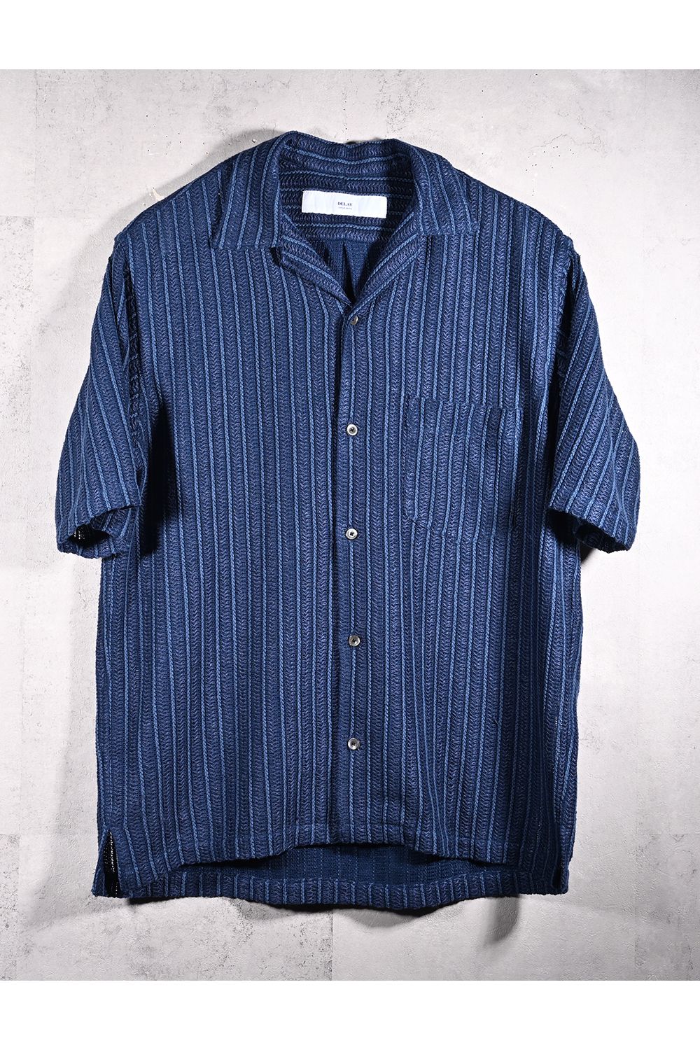 russel shirts / ラッセル織り オープンカラーシャツ