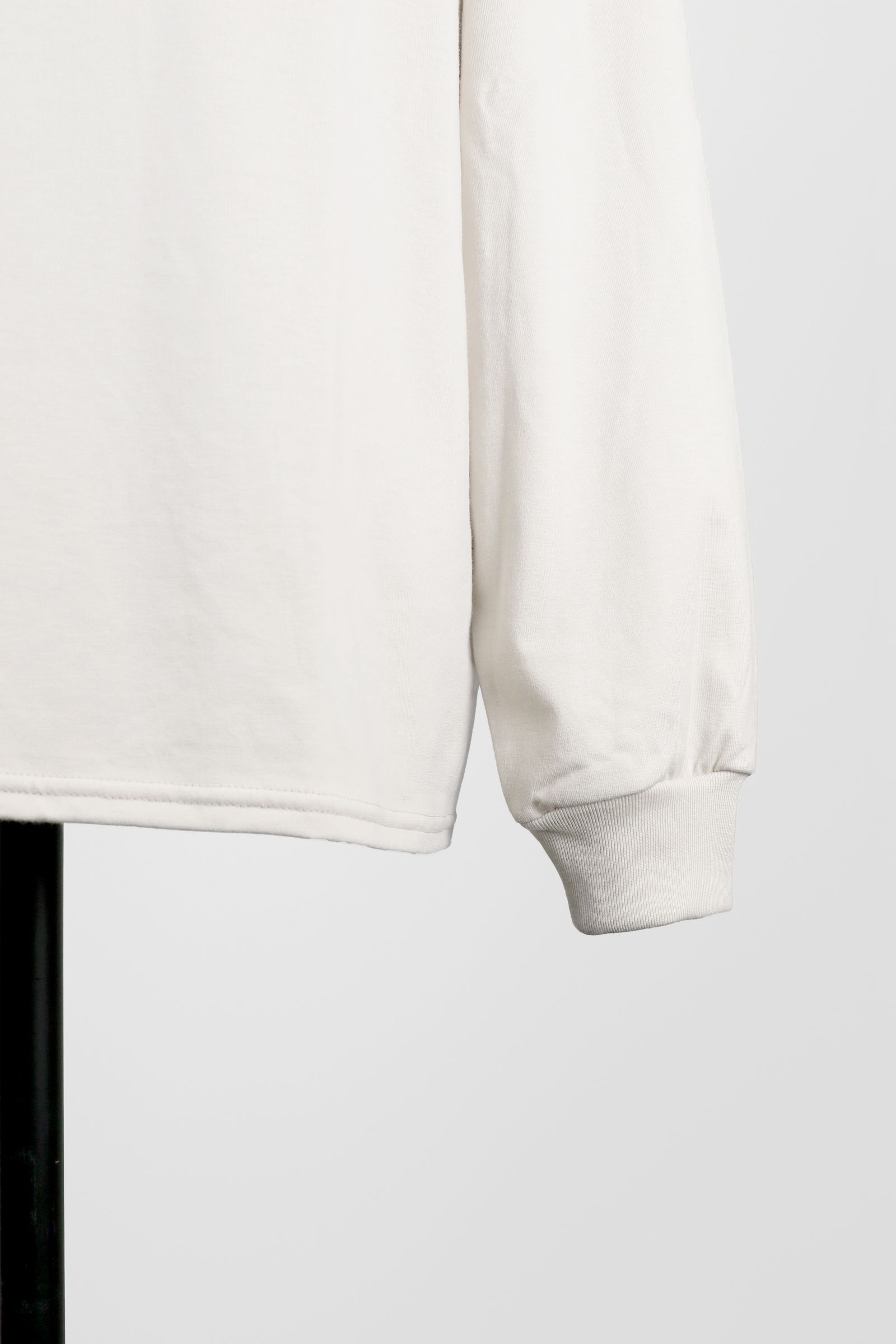 40/2 ORGANIC COTTON KNIT CREW NECK TEE L/S /  オーガニックコットン26G天竺 クルーネック ロングスリーブ Tシャツ
