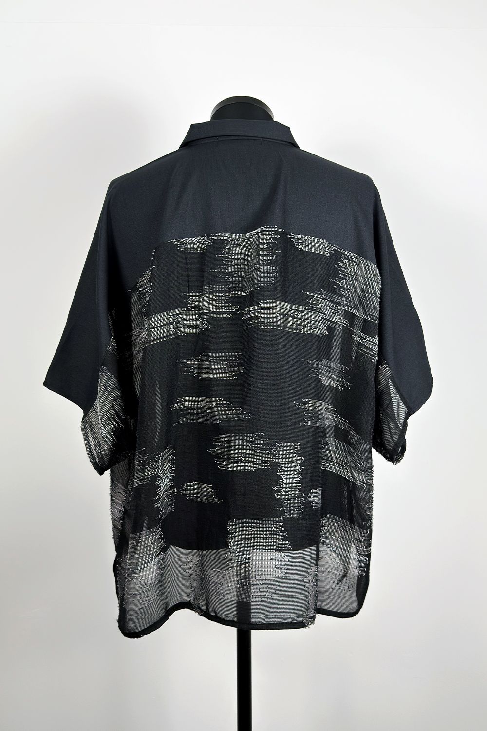 meagratia - Mesh skipper collar SH / メッシュ スキッパー