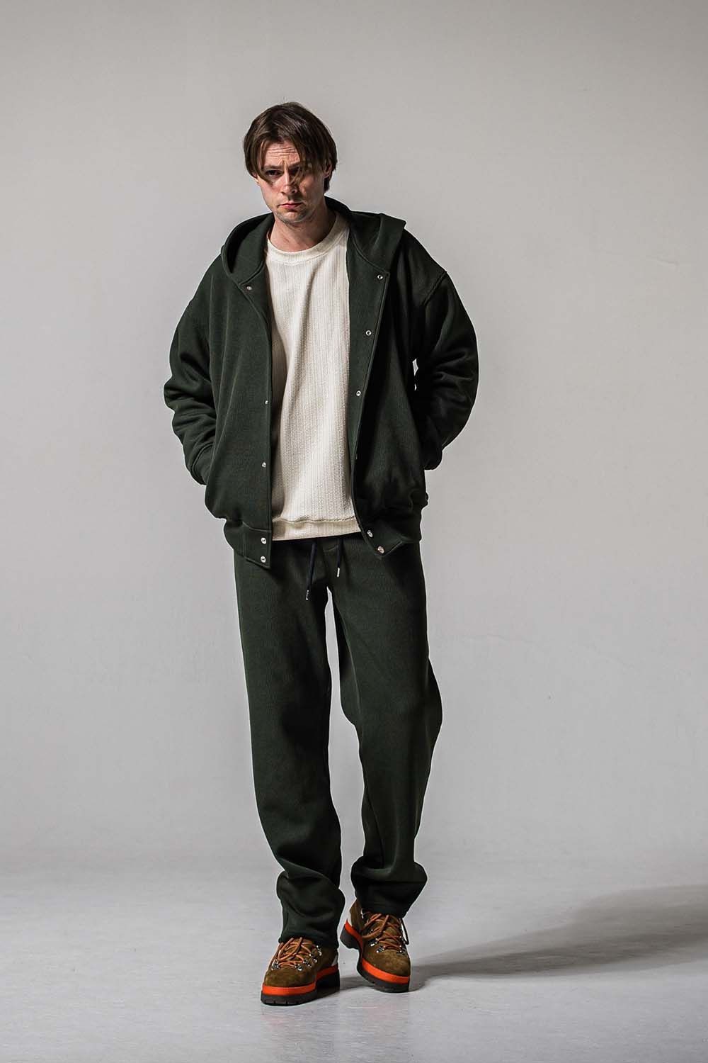 AZE WIDE TUCK PANTS / 畔編み ワイドタックパンツ