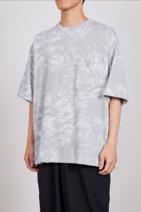 20//1 RECYCLE SUVIN ORGANIC COTTON KNIT LOOSE FIT POCKET TEE / リサイクルスビン オーガニックコットン 度詰め天竺 ルーズフィット ポケットTシャツ