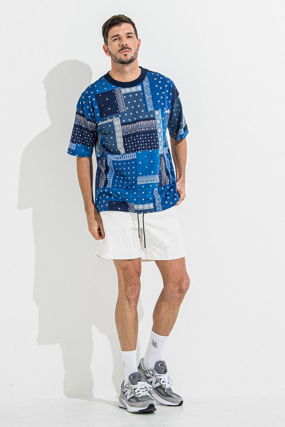 BANDANA OVER TEE / バンダナ オーバーサイズ Tシャツ