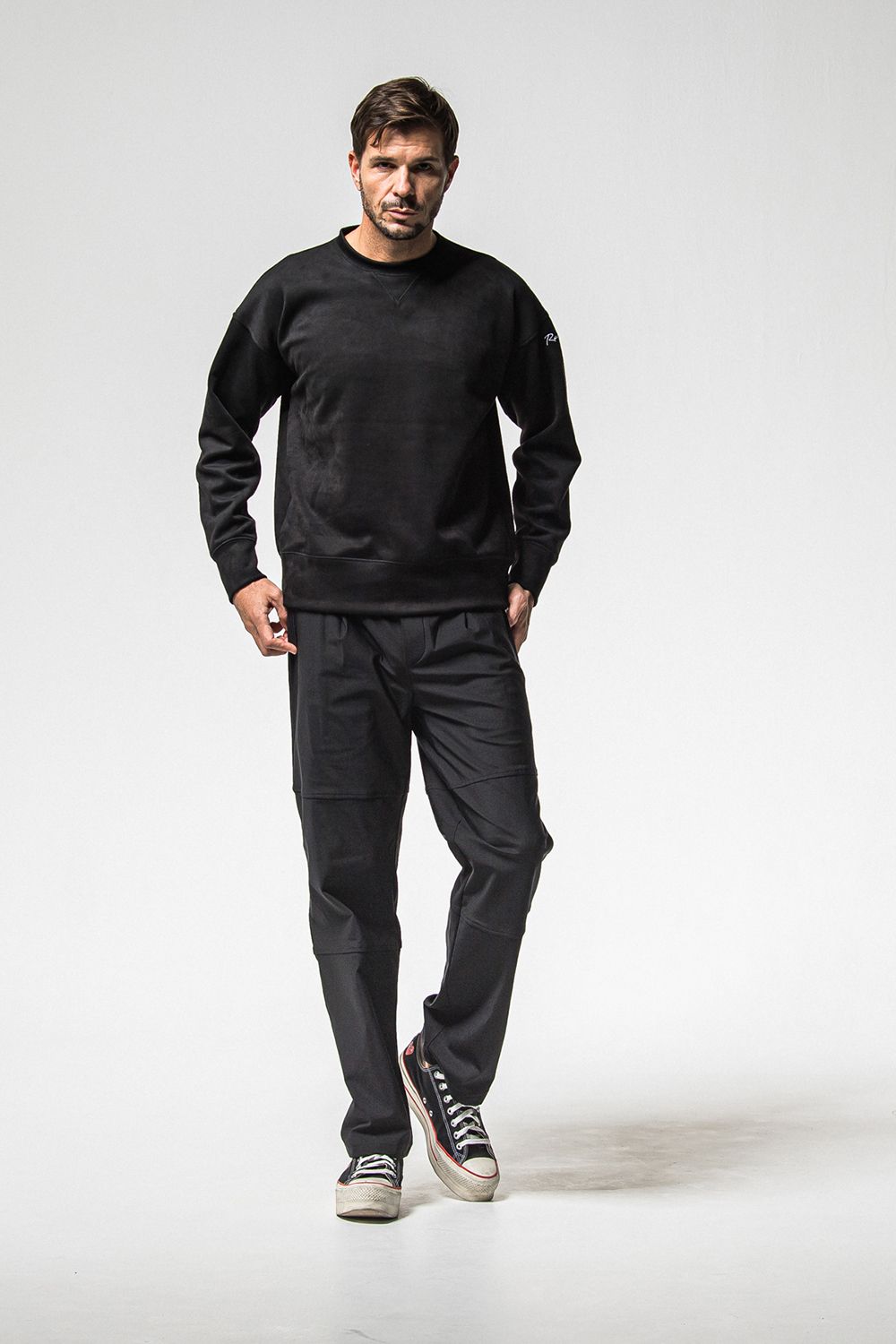 JOHNSON LINE HEAT WIDE TUCK PANTS / ジョンソン ヒート ワイドタックパンツ