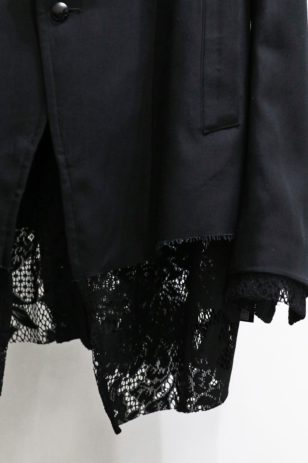 Tencel Gabardine Layered Short Single Napoleon / テンセル ギャバジン レイヤード ショート シングル ナポレオン