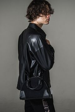 DENIM MINI BOSTON BAG / DECADE コラボ デニム ミニボストン バッグ