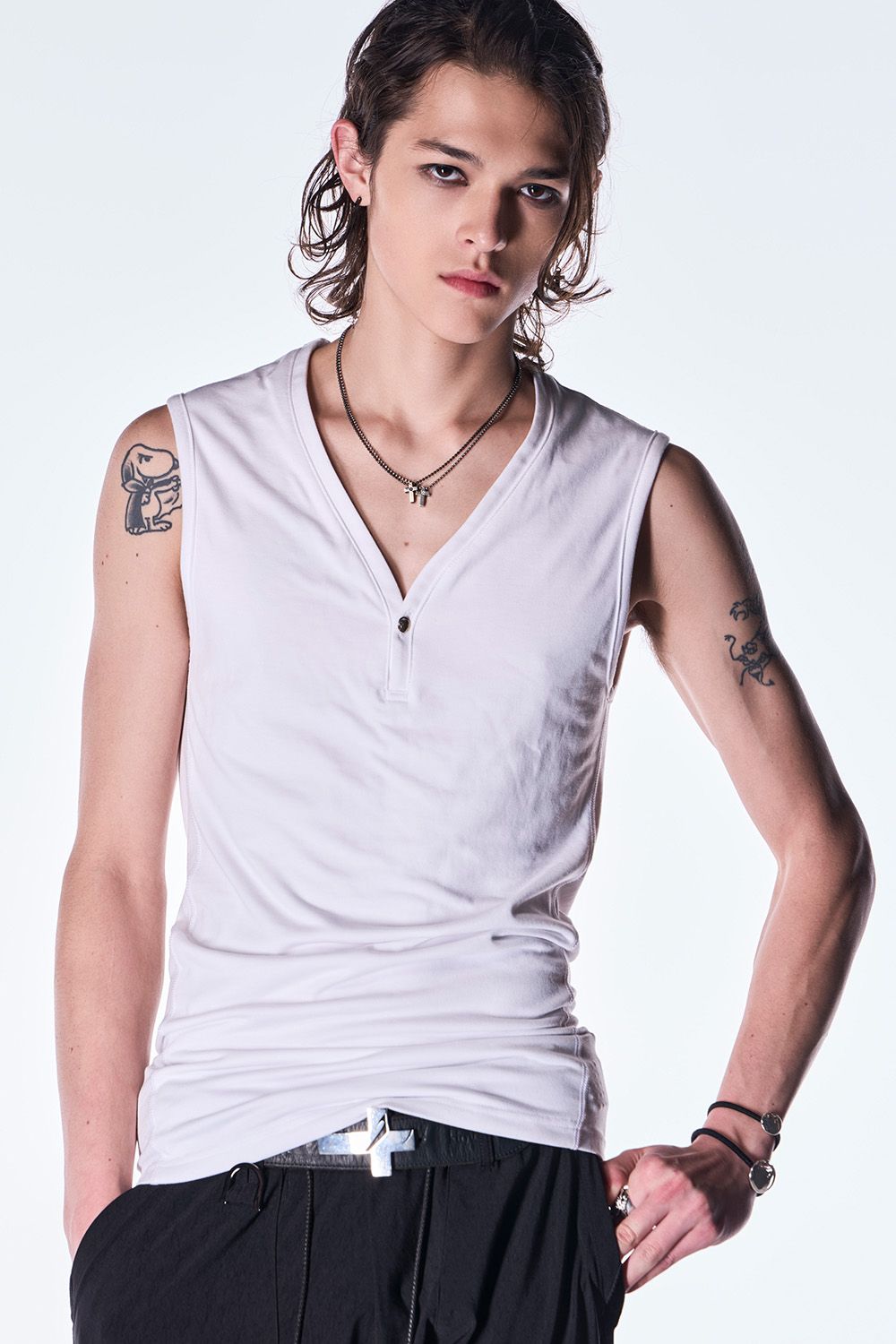 BEA TENJIKU Tank Top / ベア天竺 タンクトップ