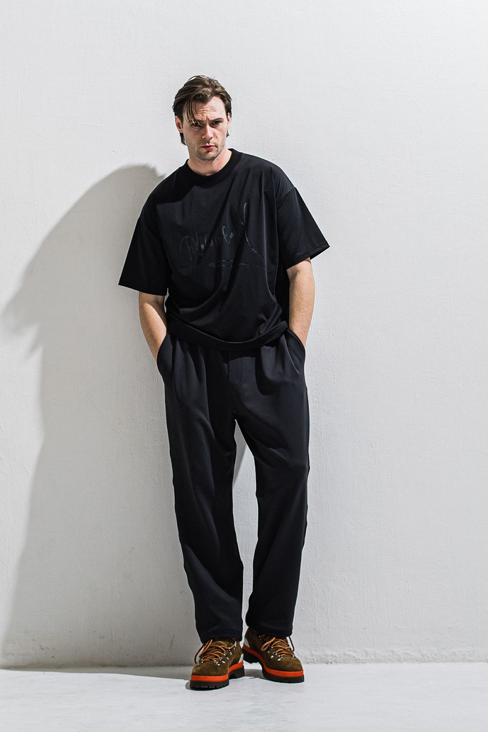 Emilio DB WIDE PANTS / スラックス ワイドイージーパンツ