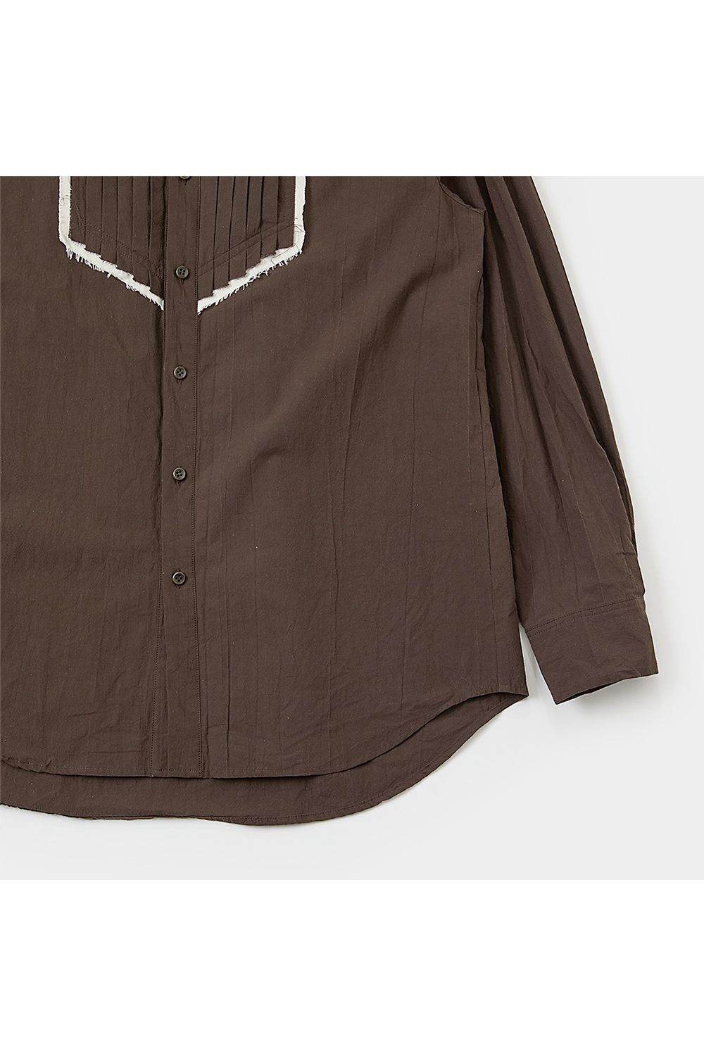 Washed dress shirt / ウォッシュド ドレス シャツ