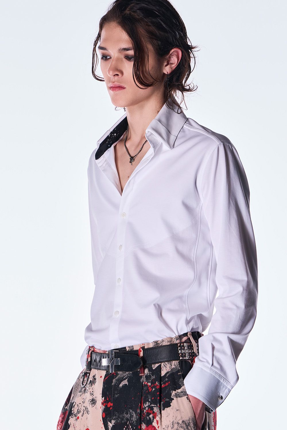 Fancy Twill Cuffs Button Shirt / ファンシーツイル カフス ボタン シャツ