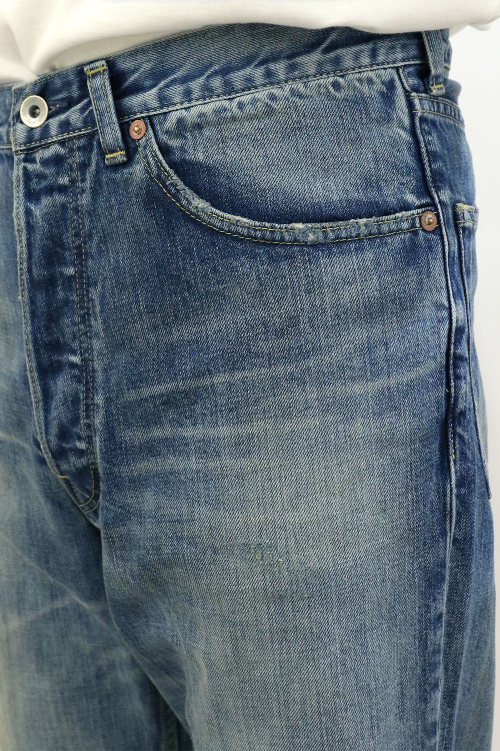 marka - ORGANIC COTTON 12oz DENIM SHOE CUT JEANS / オーガニック 