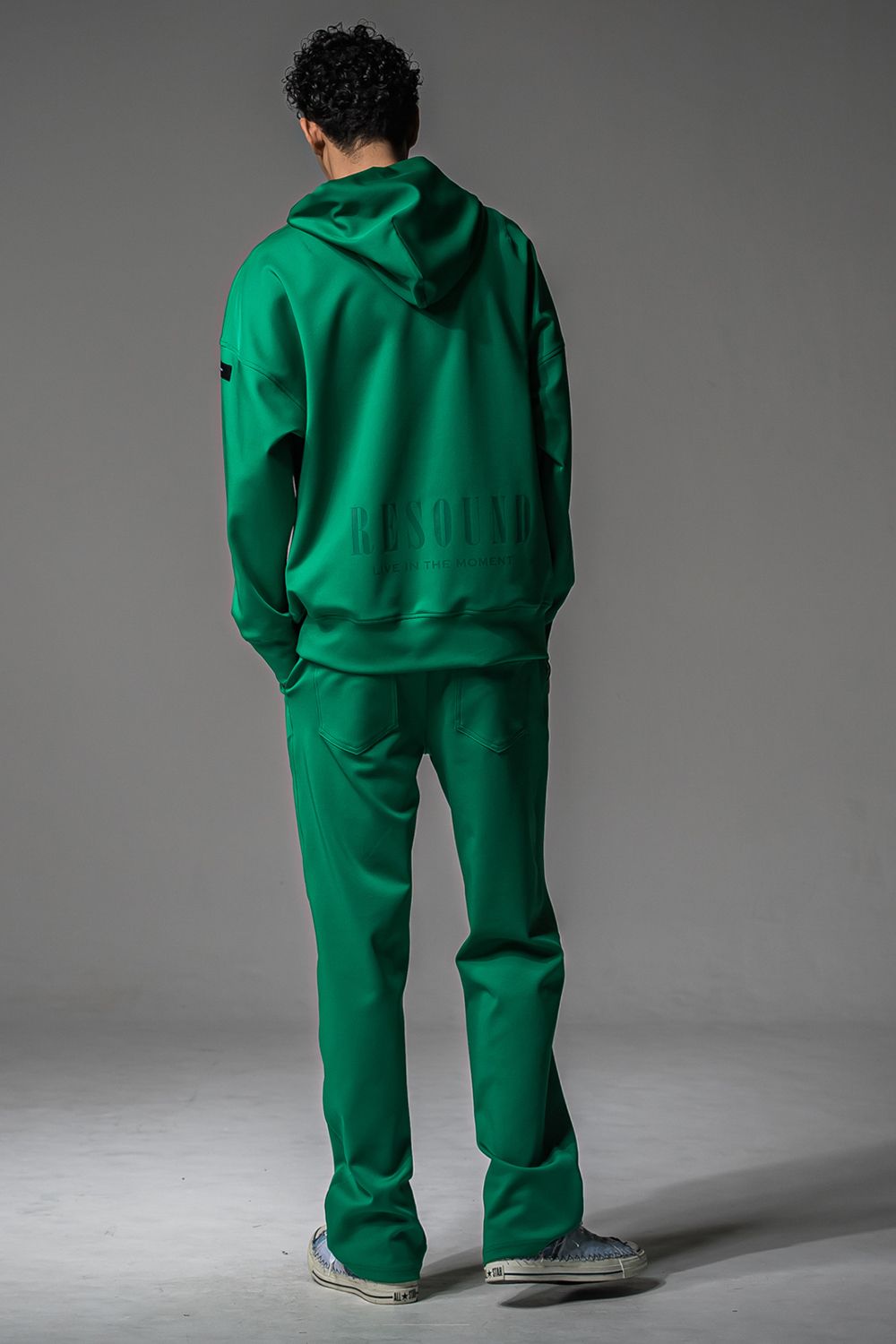 BACK ID LOOSE HOODIE / バックロゴ ルーズフーディー