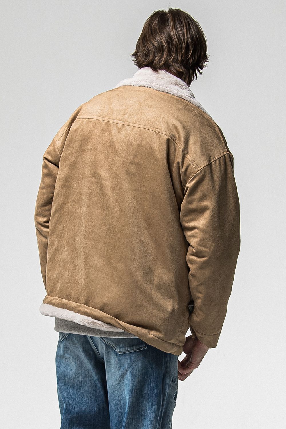 SUEDE FUR COVER ALL / スウェード ファー カバーオール