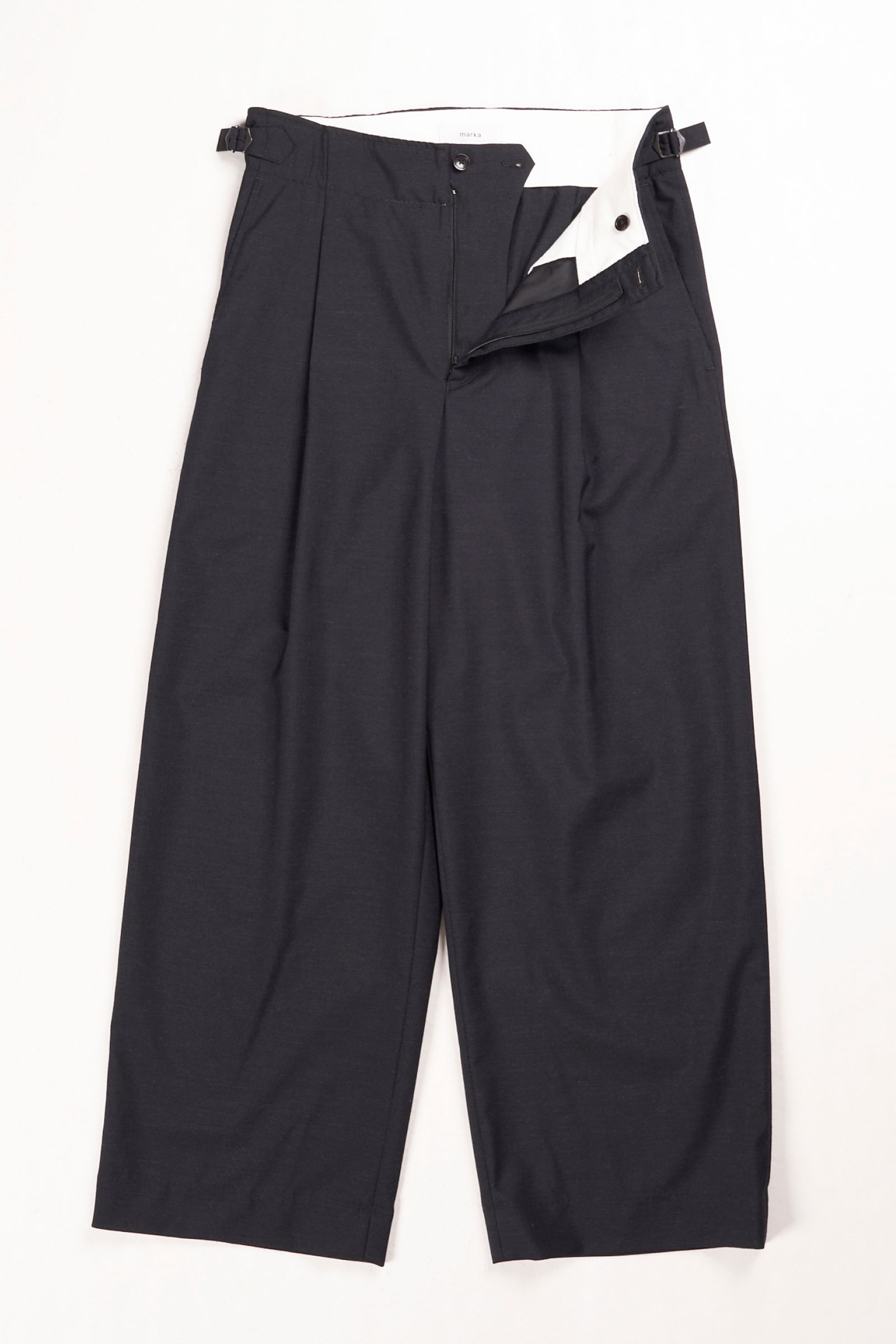 2/72 WASHER WOOL TROPICAL DANISH ARMY TROUSERS / ワッシャー ウール トロピカル デニッシュ アーミー トラウザーズ