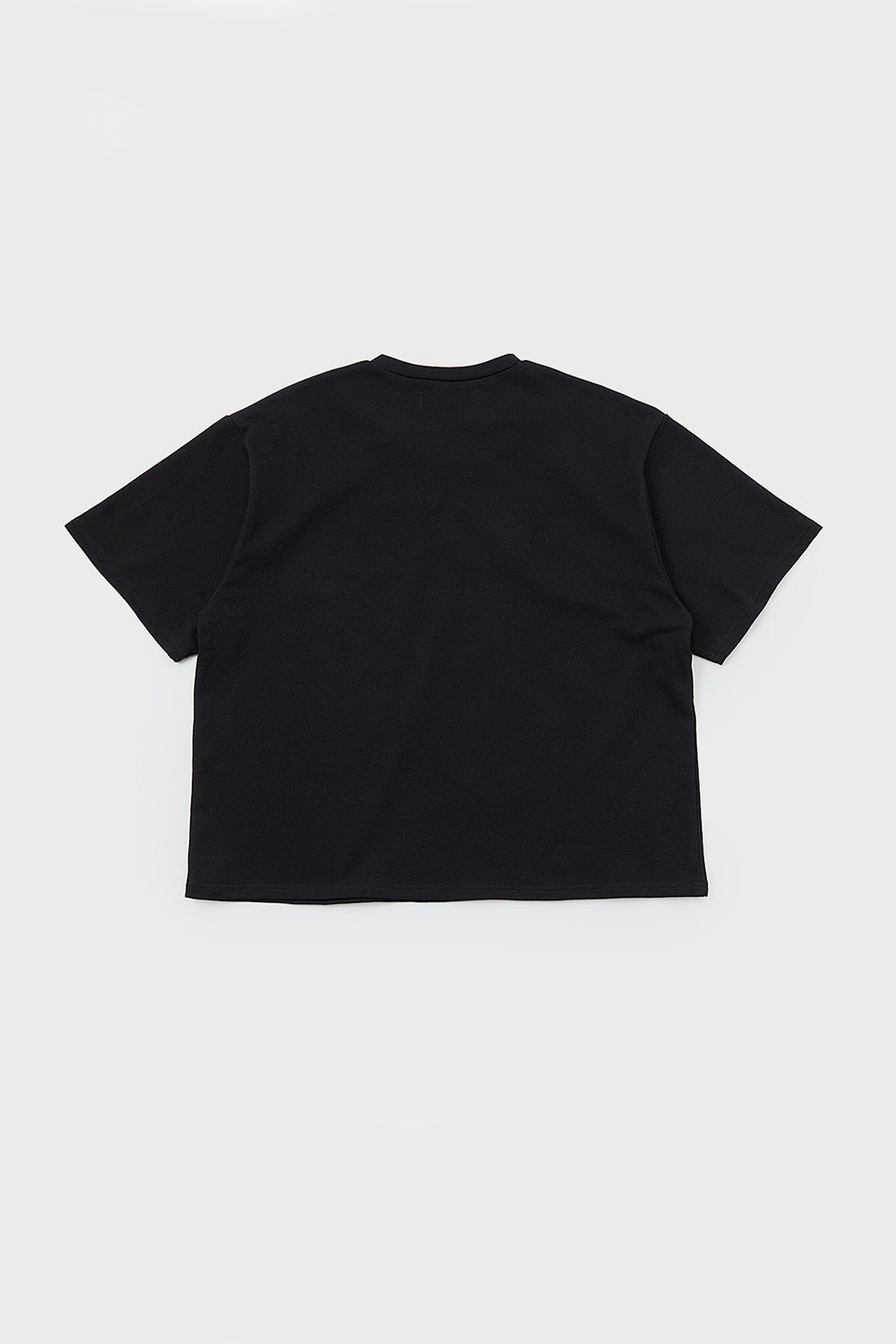 Lace up sweater Tee / レースアップ スウェット Tシャツ
