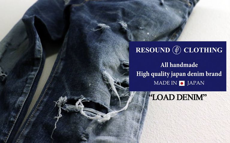 美シルエット・抜群の穿き心地！！RESOUND CLOTHING "LOAD DENIM"