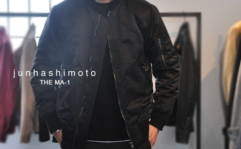 ジュンハシモト　junhashimoto MA1 ナイロンジャケット　5 ジュンハシモトjunhashimoto MA1 ナイロンジャケット5