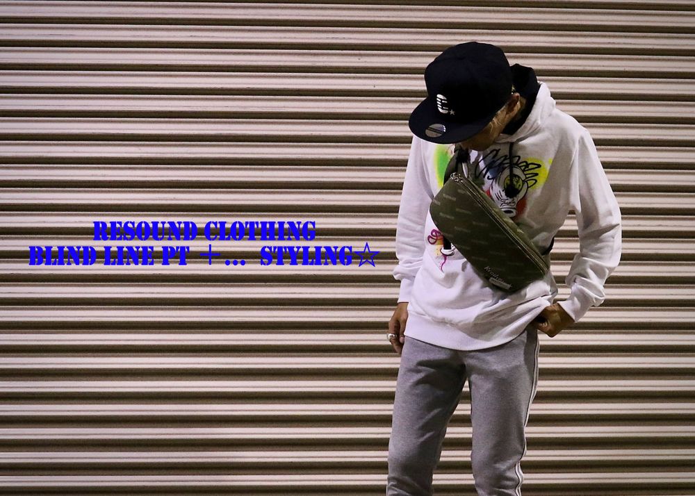 RESOUND CLOTHINGのBLIND LINEパンツを使用した秋冬おすすめコーディネート！！